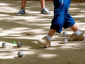 Concours de pétanque