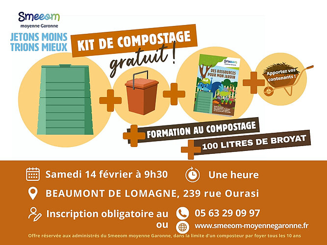 Kit compostage