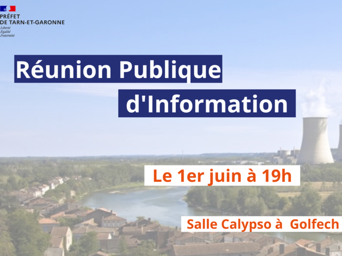 Réunion publique Golfech